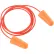 Global Industrial™ Bullet Earplugs, Tapered, Corded, NRR 32 dB, 100 Pairs/Box