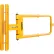 Portillon battant de sécurité réglable Global Industrial™, largeur d'ouverture : 24"-40", jaune