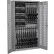 Armoire à armes Datum Argos AWC72H18R40P - Peut contenir 18 fusils et 40 pistolets - 42" L x 15" P x 72" H - Finition « Stealth »