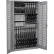 Datum Argos Gun Cabinet AWC72H18R20P-1 - 18 Rifles & 20 Pistols w/2 Half Shelves 42x15x72 Stealth