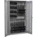 Datum Argos Gun Cabinet AWC72H18R40P - Holds 18 Rifles & 40 Pistols 42"Wx15"Dx72"H Battleship Gray