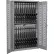 Datum Argos Gun Cabinet AWC72H24R - Holds 24 Rifles 42"Wx15"Dx72"H Stealth