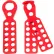 ZING Lockout Tagout Hasp 12 Hole, 7240