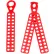 ZING Lockout Tagout Hasp 24 Hole, 7241