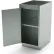 Meuble bas en acier inoxydable AERO BC-1103, 1 porte battante, 1 étagère, 24" de largeur x 21" de profondeur x 36" de hauteur