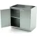 AERO Stainless Steel Base Cabinet BC-1203, 2 Hinged Doors, 1 Shelf, 48"W x 21"D x 36"H