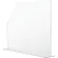 Pare-éclaboussures Global Industrial™, grand modèle, 4-1/2" de largeur x 23-1/2" de profondeur x 18" de hauteur, transparent