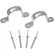 In Ground Anchor Kit For Concrete Area (Per Pair)