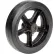 Roue en caoutchouc moulée Global Industrial™ 10" x 2-1/2" - Diamètre d'axe : 3/4"