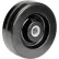 Roue en plastique moulé Global Industrial™ 6" x 2" - Diamètre d'axe : 3/4"