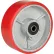 Roue en polyuréthane Global Industrial™ 6" x 2" - Diamètre d'axe : 1/2"