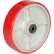 Global Industrial™ 8" x 2" Polyurethane Wheel - Axle Size 1/2"