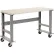 Global Industrial™ Mobile Workbench, 60 x 36", Adjustable Height, Laminate Square Edge
