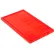 Couvercle Global Industrial™ LID181 pour bacs de rangement empilables et emboîtables SNT180, SNT185, rouge - Lot de 6
