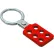 ZING - Loquet en aluminium, finition rouge par immersion, 1,5", 7546