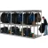 Porte-bagages et vêtements triple combiné sans vis Global Industrial™ - 144" de largeur x 48" de profondeur x 84" de hauteur