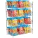 Nexel® 4 Shelf, Chrome Basket Wire Shelving Unit, Starter, 48"W x 18"D x 63"H