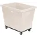 chariot pour caisses en plastique Global Industrial™, 16 boisseaux, châssis en acier, blanc