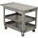 Chariot utilitaire à plateau plat Global Industrial™ avec 3 étagères, 44" de long x 25-1/2" de large x 32-1/2" de haut, gris