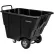 chariot basculant en plastique Global Industrial™ à usage standard, capacité de 1/2 yard cube, capacité de charge de 850 lb, noir