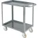 Chariot utilitaire Global Industrial™ en acier soudé avec 2 étagères à plateaux, capacité de 544 kg (1200 lb), 76 cm (30 po) L x 46 cm (18 po) l x 89 cm (35 po) H
