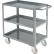 Chariot utilitaire en acier soudé Global Industrial™ avec 3 plateaux, capacité de charge de 1 200 lb, 30" de long x 18" de large x 35" de haut