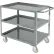 Global Industrial™ Welded Steel Utility Cart w/3 Tray Shelves, 1200 lb. Cap, 36"L x 24"W x 35"H