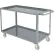 Chariot utilitaire en acier soudé Global Industrial™ avec 2 tablettes, capacité de charge de 1 200 lb, 48" de long x 24" de large x 35" de haut