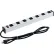 Multiprise avec protection contre les surtensions Global Industrial™, 7 prises, 15 A, 450 joules, cordon de 6 pieds