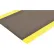 Tapis antistatique NoTrax® Cushion-Stat™ avec Dyna-Shield®, épaisseur 3/8", dimensions 3' x 5', noir/jaune