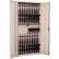 Armoire à armes Argos AWC84H24R10P - Peut contenir 24 fusils et 10 pistolets - 42 x 15 x 84 - Gris « Battleship »