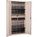 Armoire à fusils Datum Argos AWC84H24R20P - Capacité : 24 fusils et 20 pistolets - Dimensions : 42 x 15 x 84 mm - Gris cuirassé