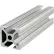 Profilé extrudé à triple rainure en T 80/20® série 10, 1" x 1", barre en stock de 120" de long