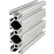 80/20® 10 Series 1" x 3" Eight T-Slotted Extrusion Profile, 120"L Stock Bar