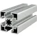 80/20® 45 Series 1-3/4" x 1-3/4" Four T-Slotted Extrusion Profile, 118-1/8"L Stock Bar