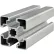 80/20® 45 Series 1-3/4" x 1-3/4" Lite Four T-Slotted Extrusion Profile, 118-1/8"L Stock Bar