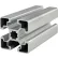 Profilé extrudé à quatre rainures en T Lite Four série 45 80/20®, barre de stock de 238-3/16 po L