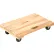 Chariot à bois dur Global Industrial™ avec plateau plein, 36 x 24, capacité de 1 000 lb