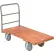 Chariot à plate-forme en bois dur Global Industrial™, 48 x 24, capacité de 1 200 lb, roulettes pneumatiques de 8 pouces