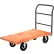 Global Industrial™ Hardwood Deck Platform Truck 54 x 27 2400 Lb. Capacity 8" Rubber Casters