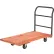 Chariot à plate-forme en bois dur Global Industrial™, 48 x 24, capacité de 1 000 lb, roulettes en polyuréthane de 5 pouces