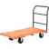 Global Industrial™ Hardwood Deck Platform Truck 72 x 36 2000 Lb. Capacity 6" Rubber Casters