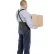 Ceinture lombaire Ergodyne® ProFlex® 1650 Economy avec bretelles, taille 4XL, tour de taille 52-58"