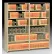 Ensemble de base pour étagères Imperial 36 x 12 x 76 - 6 compartiments, couleur sable
