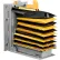 chariot DLM Auto PowerStop® AAL-SC chariot dispositif de retenue pour véhicules avec éclairage et signalisation automatiques