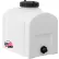 Réservoir de stockage en plastique RomoTech de 8 gallons 82123879 - À dôme et fond plat