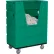 chariot de vrac en plastique à trémie frontale Global Industrial™, 43 pieds cubes, vert