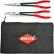 Knipex® Extra Long Needle Nose Pliers Set W/ Keeper Pouch, 2 Pc
