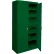 Armoire de rangement Steel Cabinets USA, 5 étagères réglables, 24" de largeur x 18" de profondeur x 72" de hauteur, vert feuille, entièrement soudée