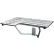 Frost Retractable Wall Mounted Shower Seat - Stainless/White - 975R